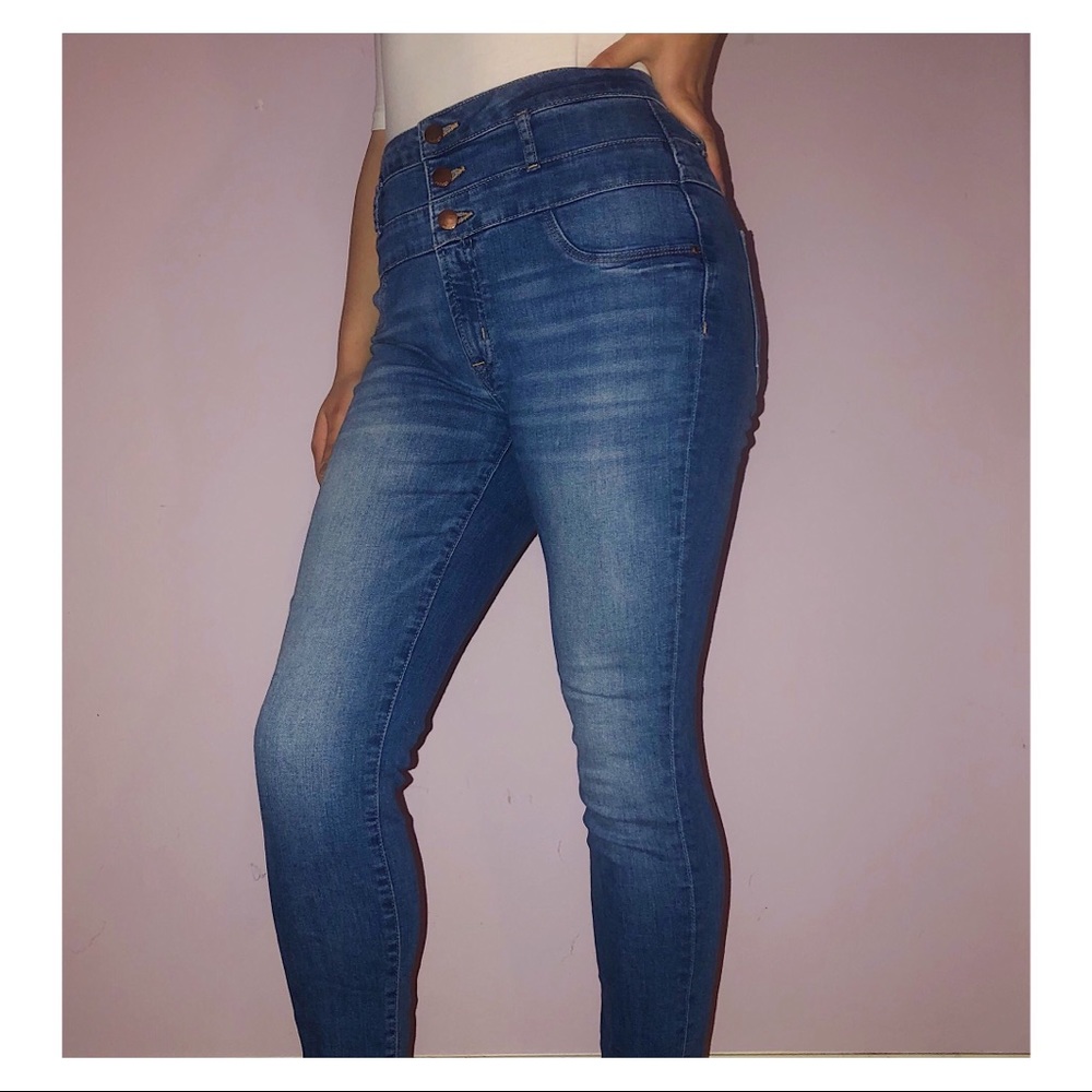 Charlotte Russe blue jeans